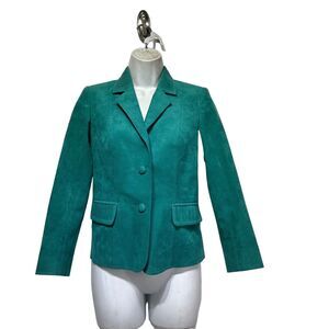 stephen lo custom tailor suede jacket Hong Kong Womens Size S